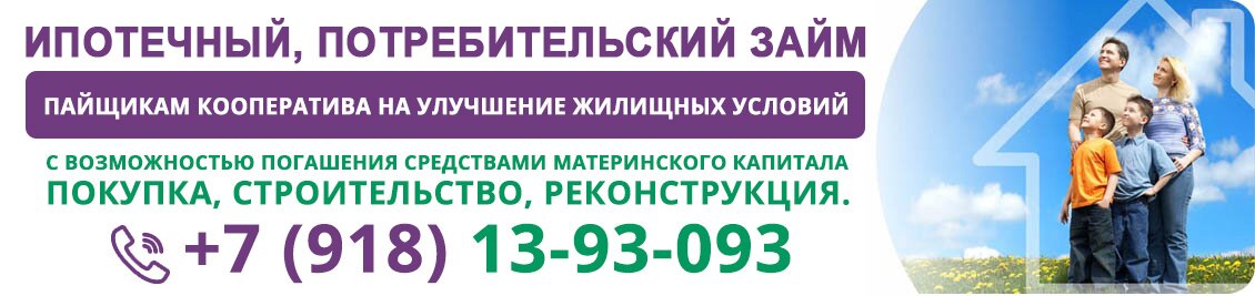 Займ, покупка, строительство, реконструкция под материнский капитал